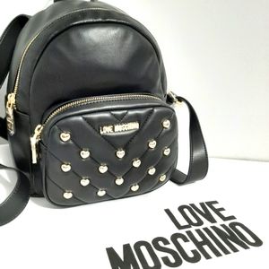 Nwt Love Moschino Small Backpack